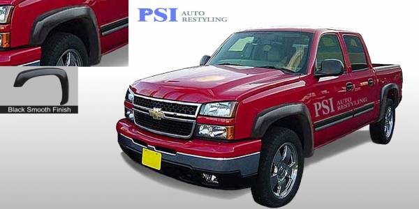 PSI - 2007 Chevrolet Silverado 1500 CLASSIC Extension Style Smooth Fender Flares