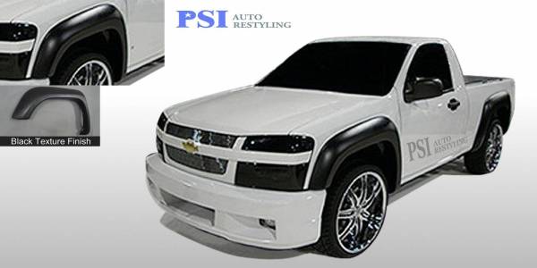 PSI - 2004 GMC Canyon Extension Style Textured Fender Flares