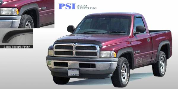 PSI - 1998 Dodge RAM 1500 Extension Style Textured Fender Flares