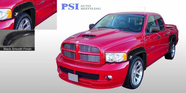 PSI - 1998 Dodge RAM 1500 Pocket Rivet Style Smooth Fender Flares