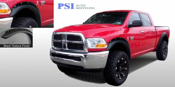 PSI - 2012 Dodge/RAM RAM 3500/ 3500 Pocket Rivet Style Textured Fender Flares