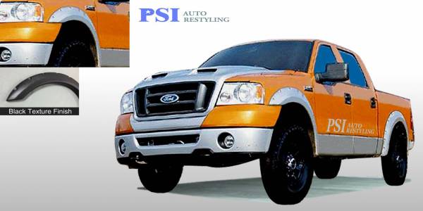 PSI - 1999 Ford F-150 Pocket Rivet Style Textured Fender Flares