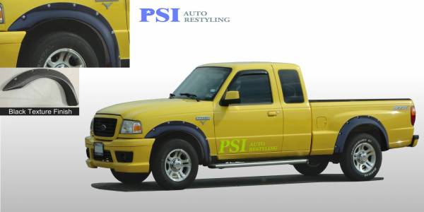 PSI - 1997 Ford Ranger Pocket Rivet Style Textured Fender Flares