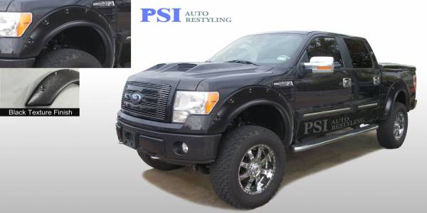 PSI - 2010 Ford F-150 Pop-Out Style Textured Fender Flares