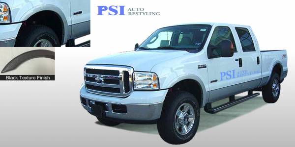 PSI - 2002 Ford F-350 Super Duty Rugged Style Textured Fender Flares