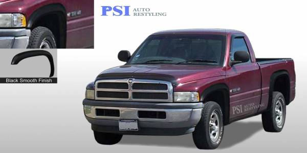 PSI - 1996 Dodge RAM 1500 Rugged Style Smooth Fender Flares