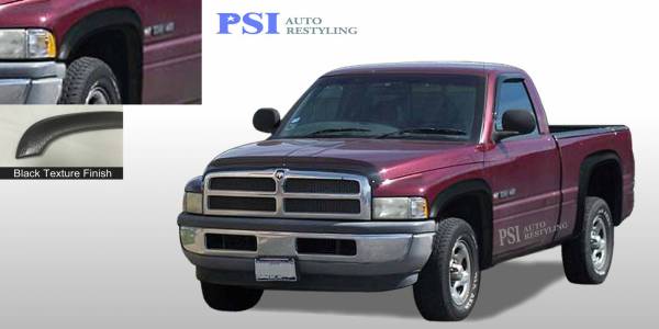 PSI - 1996 Dodge RAM 2500 Rugged Style Textured Fender Flares