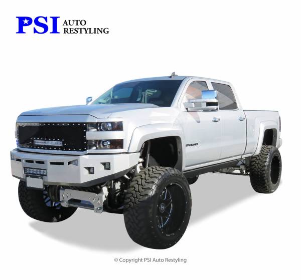 PSI - 2015 Chevrolet Silverado 3500 Extension Style Smooth Fender Flares