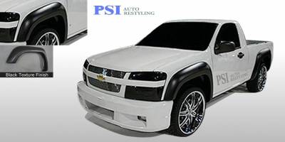 2004 GMC Canyon Extension Style Textured Fender Flares