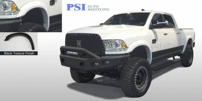 2010 Dodge/RAM RAM 2500/ 2500 Extension Style Textured Fender Flares