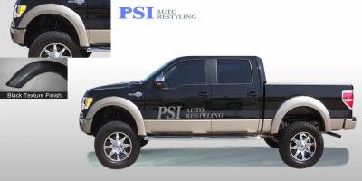 2009 Ford F-150 Extension Style Textured Fender Flares