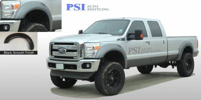 2011 Ford F-250 Super Duty Extension Style Smooth Fender Flares