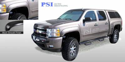 2008 Chevrolet Silverado 1500 Extension Style Smooth Fender Flares