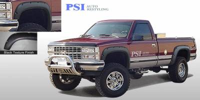 1997 Chevrolet C 1500 Pocket Rivet Style Textured Fender Flares