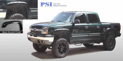 1999 Chevrolet Silverado 1500 Pocket Rivet Style Smooth Fender Flares