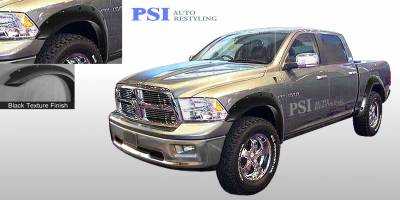 2009 Dodge/RAM RAM 1500/1500 Pocket Rivet Style Textured Fender Flares