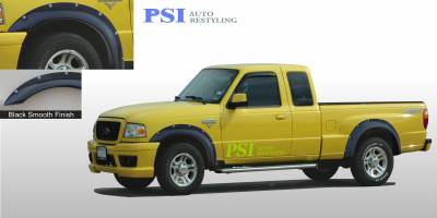 1996 Ford Ranger Pocket Rivet Style Smooth Fender Flares