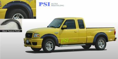 1996 Ford Ranger Pocket Rivet Style Textured Fender Flares