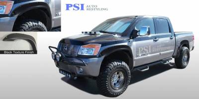 2004 Nissan Titan Pocket Rivet Style Textured Fender Flares