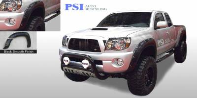 2008 Toyota Tacoma Pocket Rivet Style Smooth Fender Flares