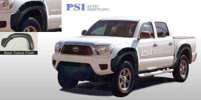 2014 Toyota Tacoma Pocket Rivet Style Textured Fender Flares