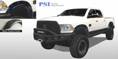 2010 Dodge/RAM RAM 2500/ 2500 Pop-Out Style Textured Fender Flares