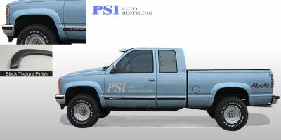 1996 GMC C 1500 Rugged Style Textured Fender Flares