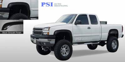 1999 Chevrolet Silverado 1500 Rugged Style Smooth Fender Flares