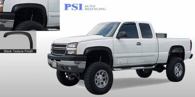 2002 GMC Sierra 1500 Rugged Style Textured Fender Flares