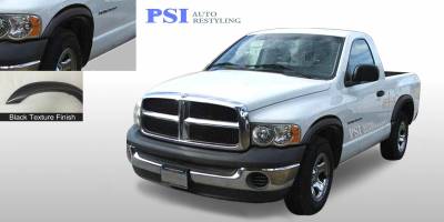 2002 Dodge RAM 1500 Rugged Style Textured Fender Flares