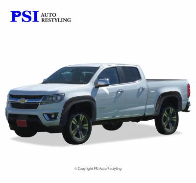 2015 Chevrolet Colorado Pocket Rivet Style Textured Fender Flares