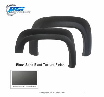 PSI - 2011 GMC Sierra 1500 Extension Style Textured Fender Flares - Image 3