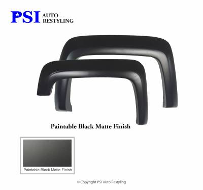 PSI - 2014 GMC Sierra 1500 Extension Style Smooth Fender Flares - Image 3