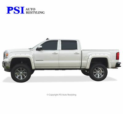 PSI - 2014 GMC Sierra 1500 Pop-Out Style Smooth Fender Flares - Image 4